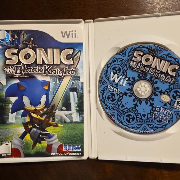 Wii SONIC and the Black Knight & SONIC and the Secret Rings SEGA - Picture 2 of 9